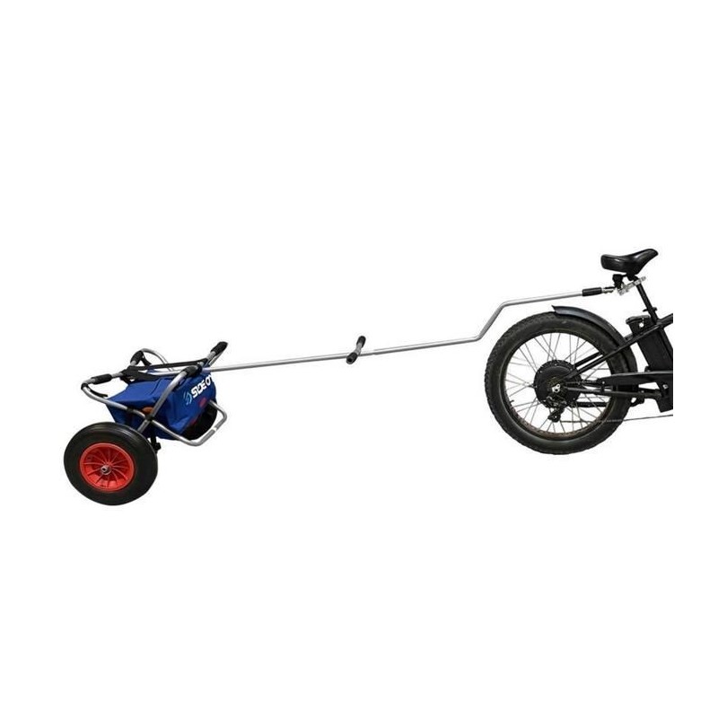 CHARIOT AVEC TIMON PLANCHE A VOILE / PADDLE / SURF/ WING