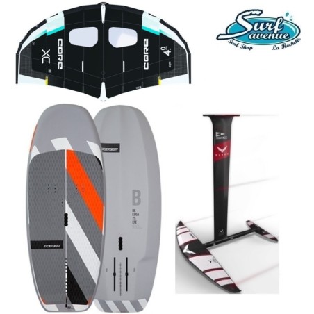 PACK RRD BELUGA LTE + FOIL SIC SLASH CARBON + WING CORE XC